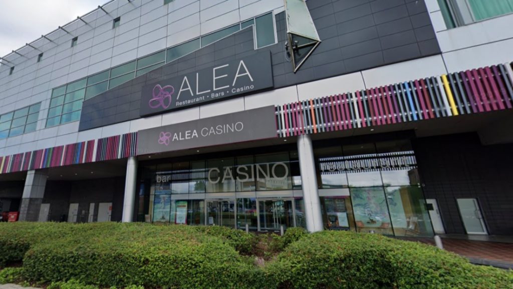 Façade du casino Alea Glasgow