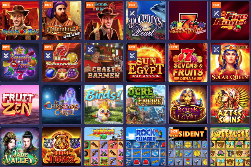 The range of games at Storspelare Casino