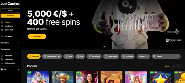 Machines JustCasino